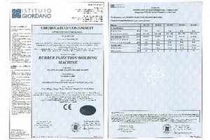 Сертификат испытаний типа ЕС 2009 2